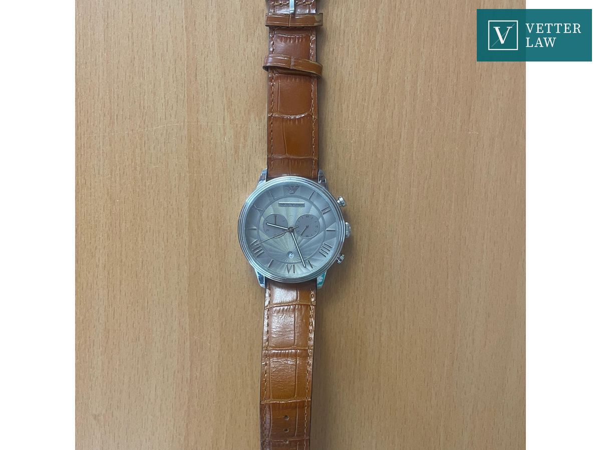 Armbanduhr Armani – Bild 1