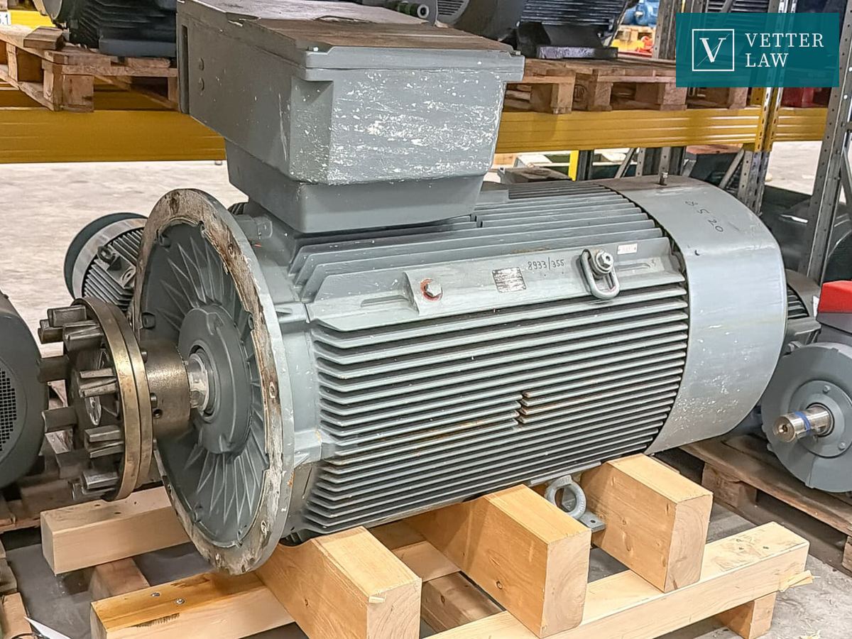 Asynchronmotor VEM IE2-W22R 355LY6 NS LL TPM SLH HW – Bild 1