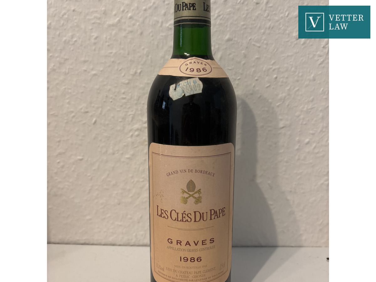 Chateau Pape Clement Les Cles du Pape Graves – Bild 1