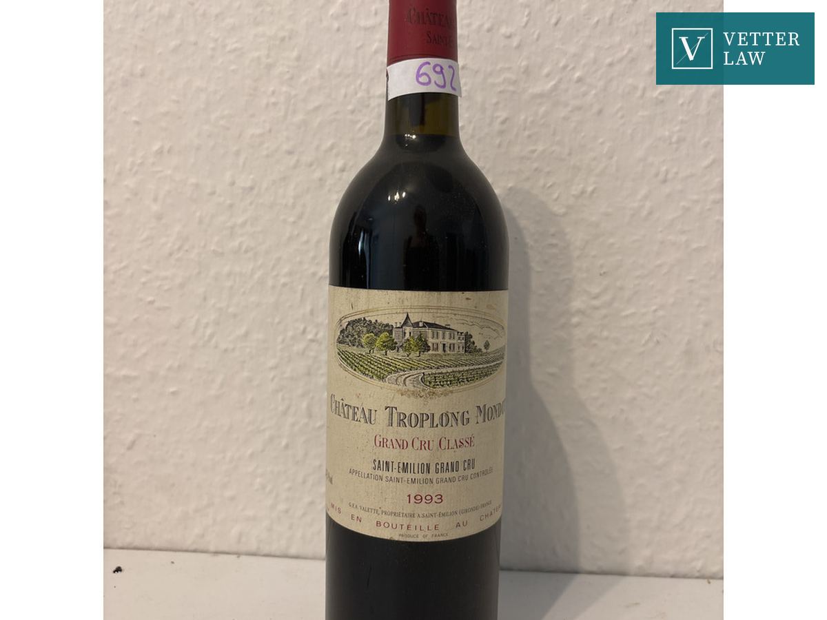 Chateau Troplong Mondot Saint-Emilion Grand Cru (Premi – Bild 1