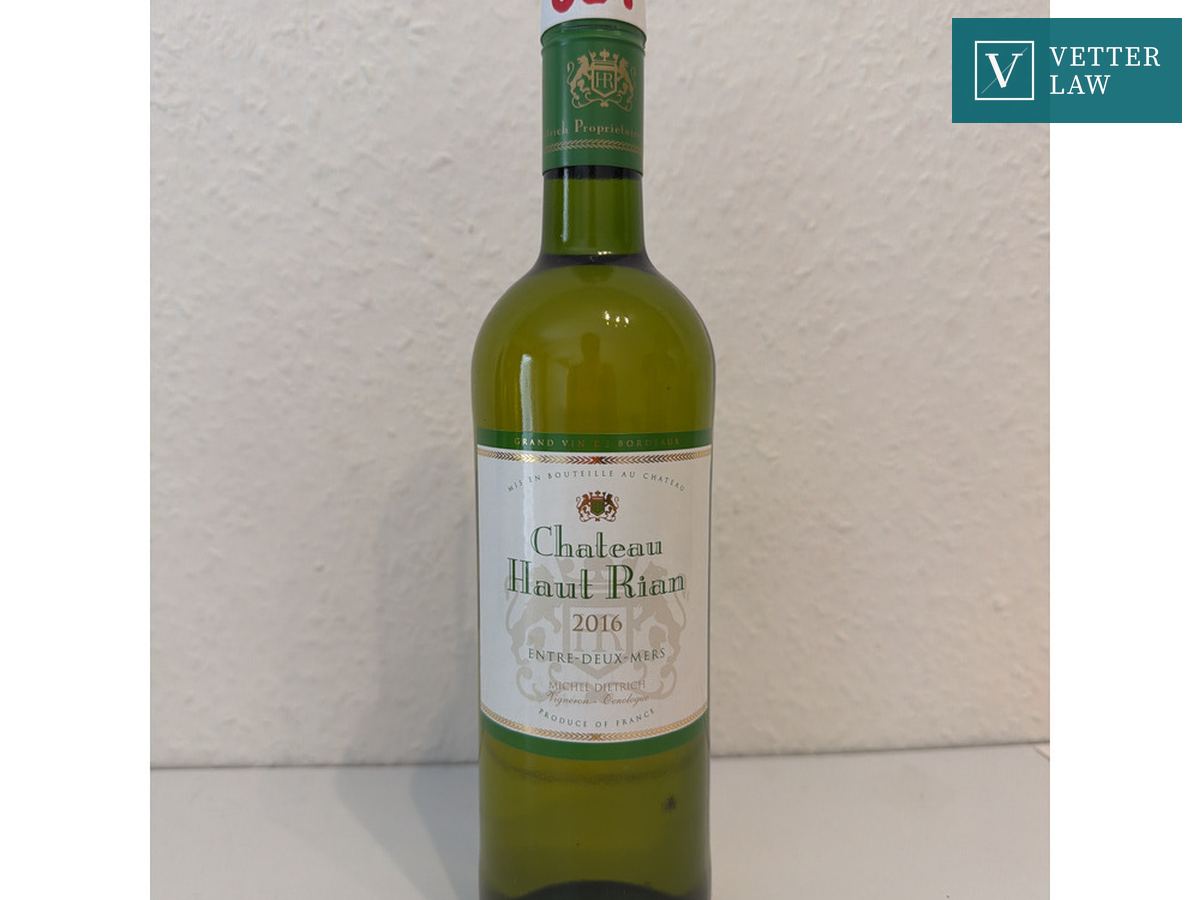 Chauteau Haut Rian Entre-deux-Mers – Bild 1
