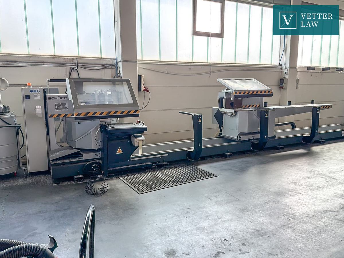 Doppelgehrungsmaschine Schüco PDG Dual Cut 630 – Bild 1