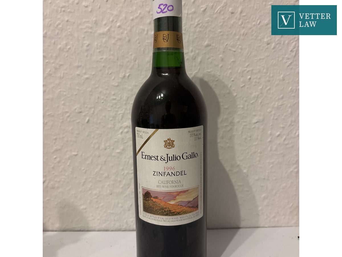 Ernest & Julio Gallo Zinfandel – Bild 1