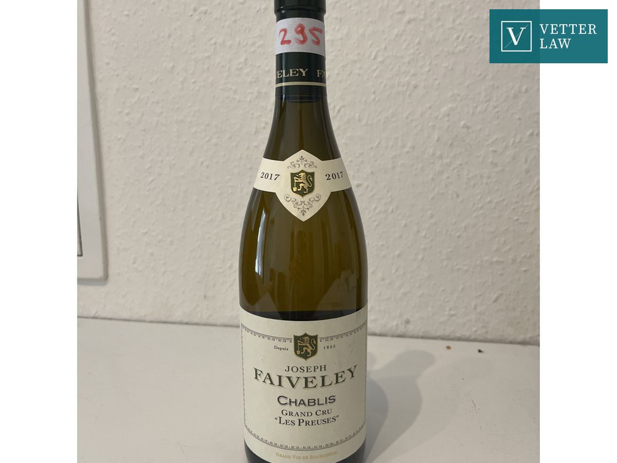 Faiveley Chablis Grand Cru 'Les Preuses' – Bild 1