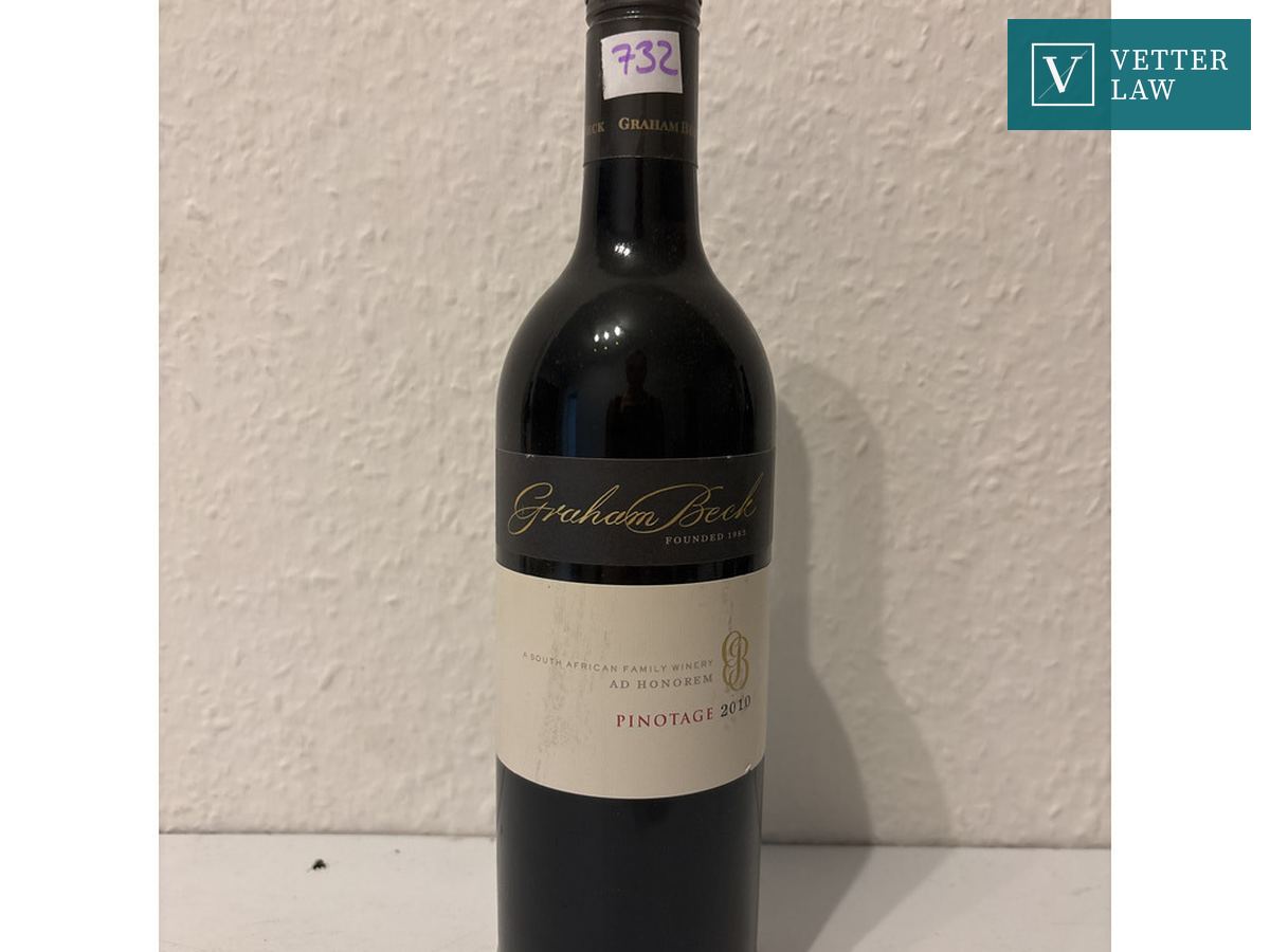 Graham Beck Ad Honorem Shiraz – Bild 1