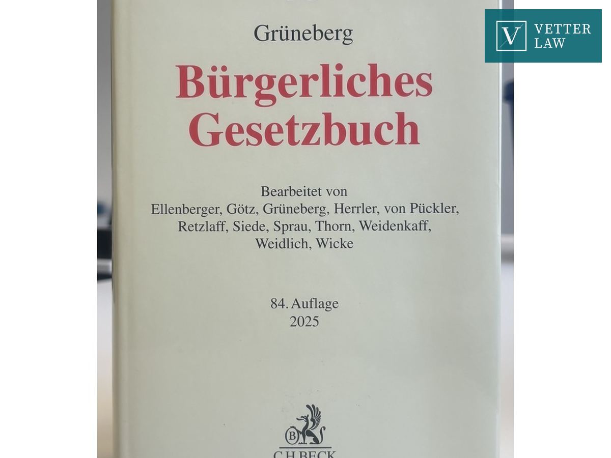 Grüneberg, BGB-Kommentar, 84. Auflage 2025, gebraucht – Bild 1