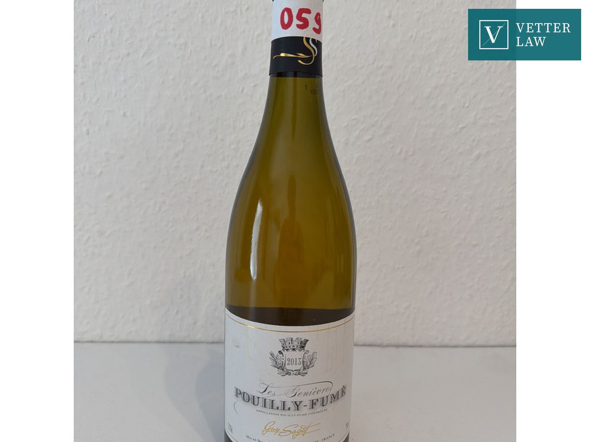 Guy Saget Pouilly-Fume Les Genievres – Bild 1