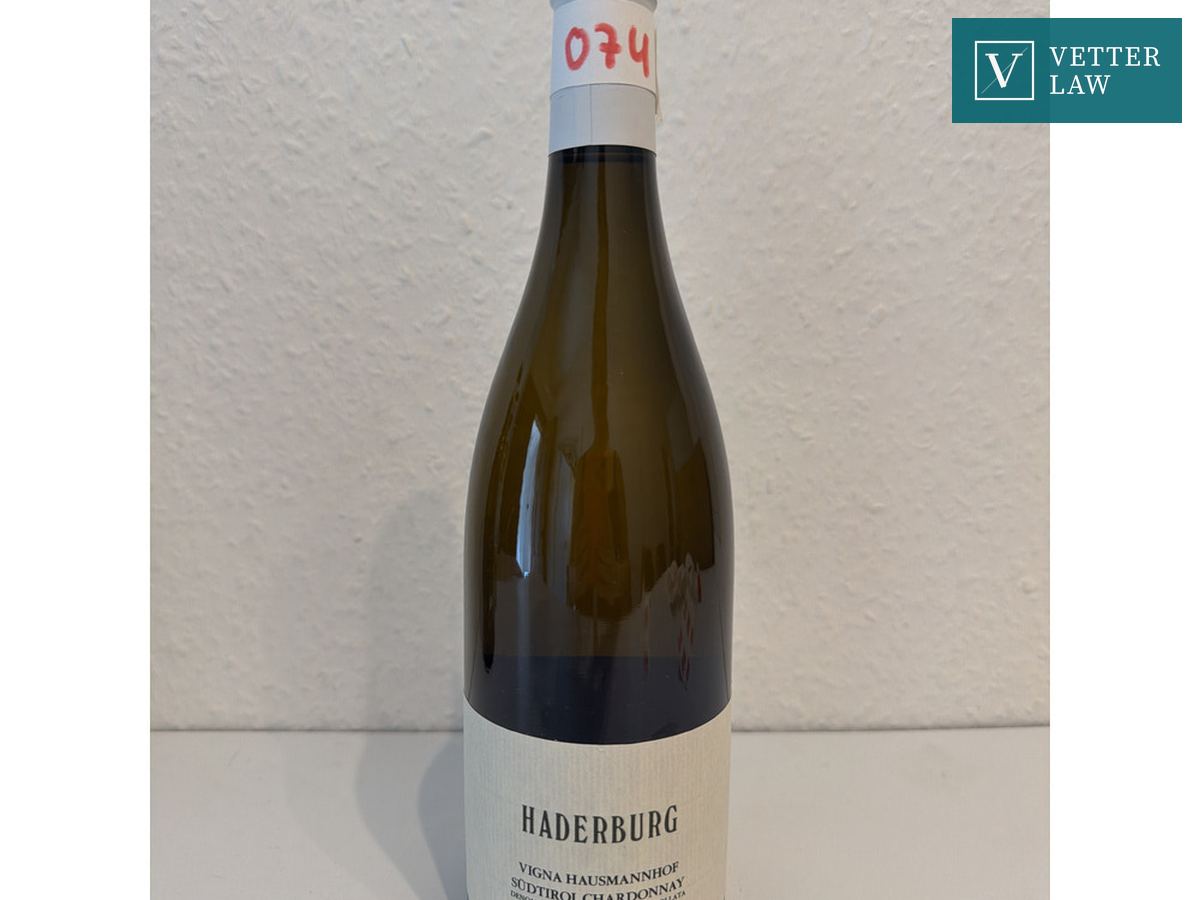 Haderburg Hausmannhof Chardonnay – Bild 1