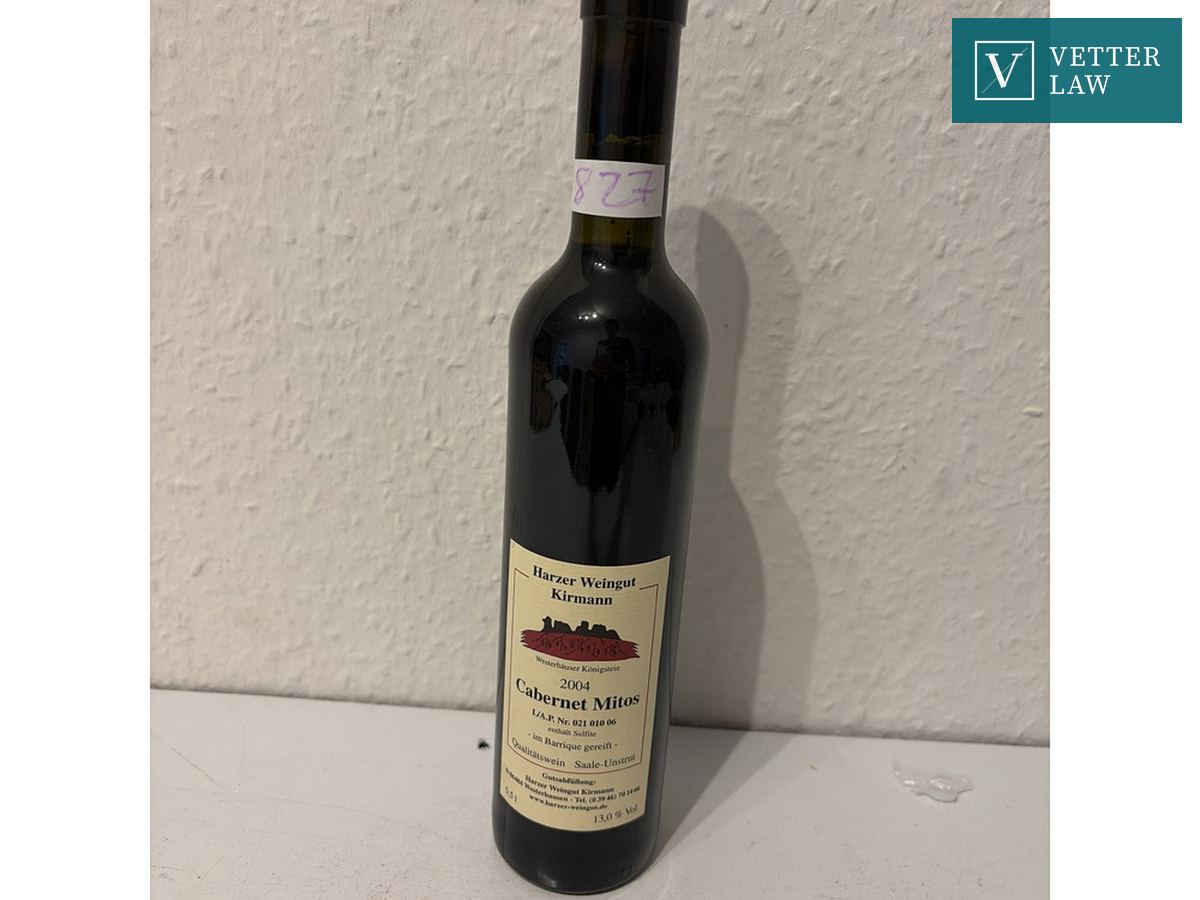Harzer Weingut Kirmann Cabernet Mitos – Bild 1