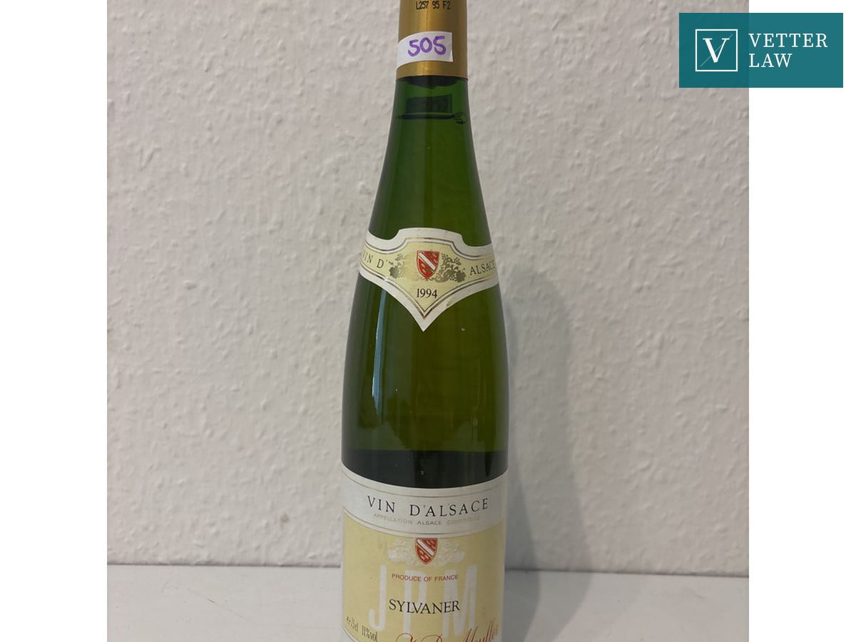 J.P. Muller Sylvaner Vin d'Alsace – Bild 1