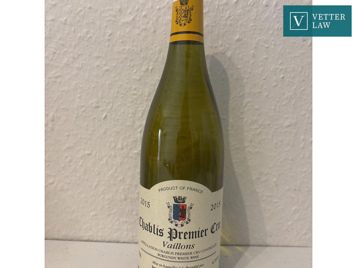 Jean-Paul & Benoit Droin Chablis Premier Cru – Bild 1