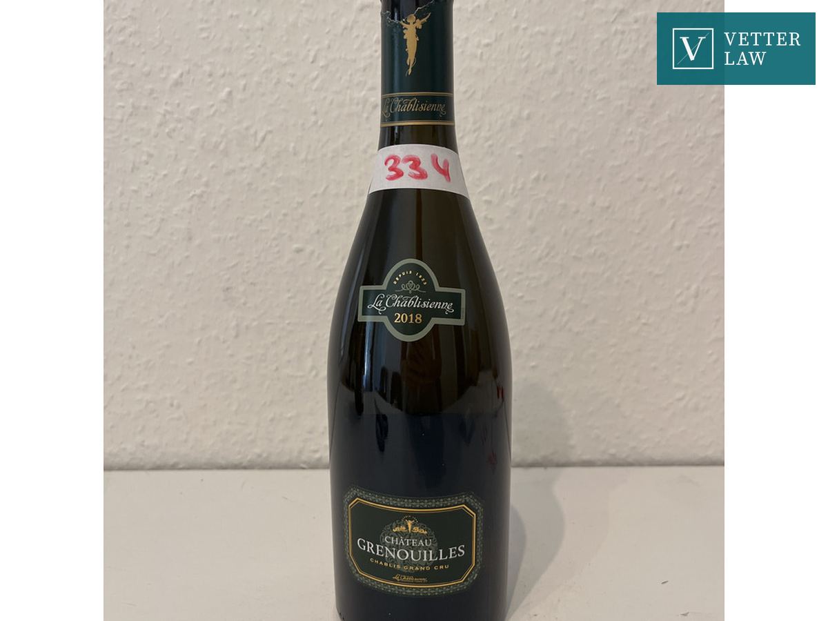 La Chablisienne Chateau Grenouilles Chablis Grand Cru – Bild 1