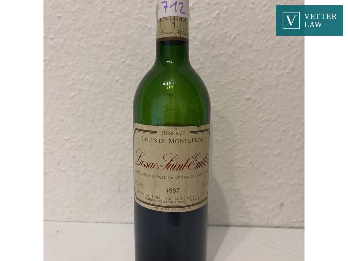 Louis de Montgerac Reserve Lussac Saint-Emilion – Bild 1