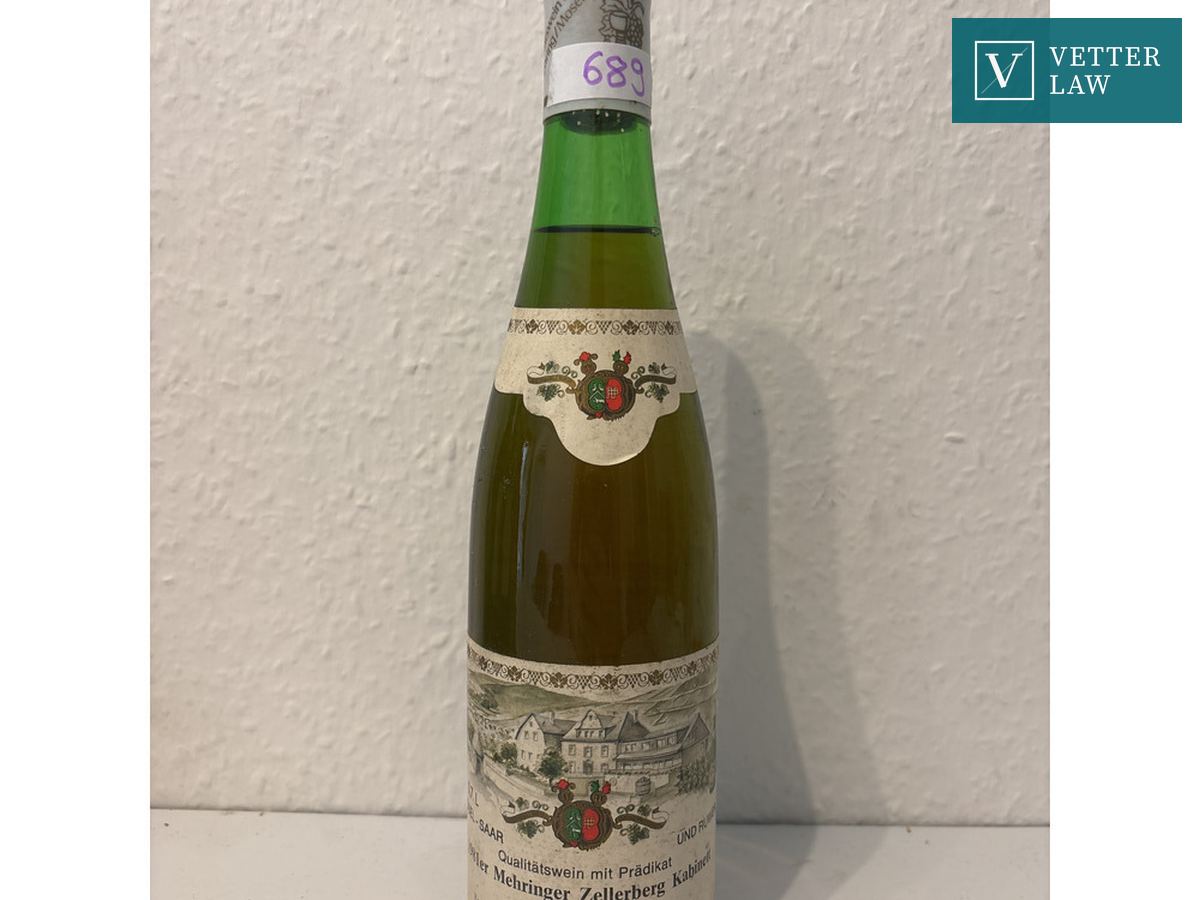 Mehringer Zellerberg Riesling Kabinett Zellerhof – Bild 1
