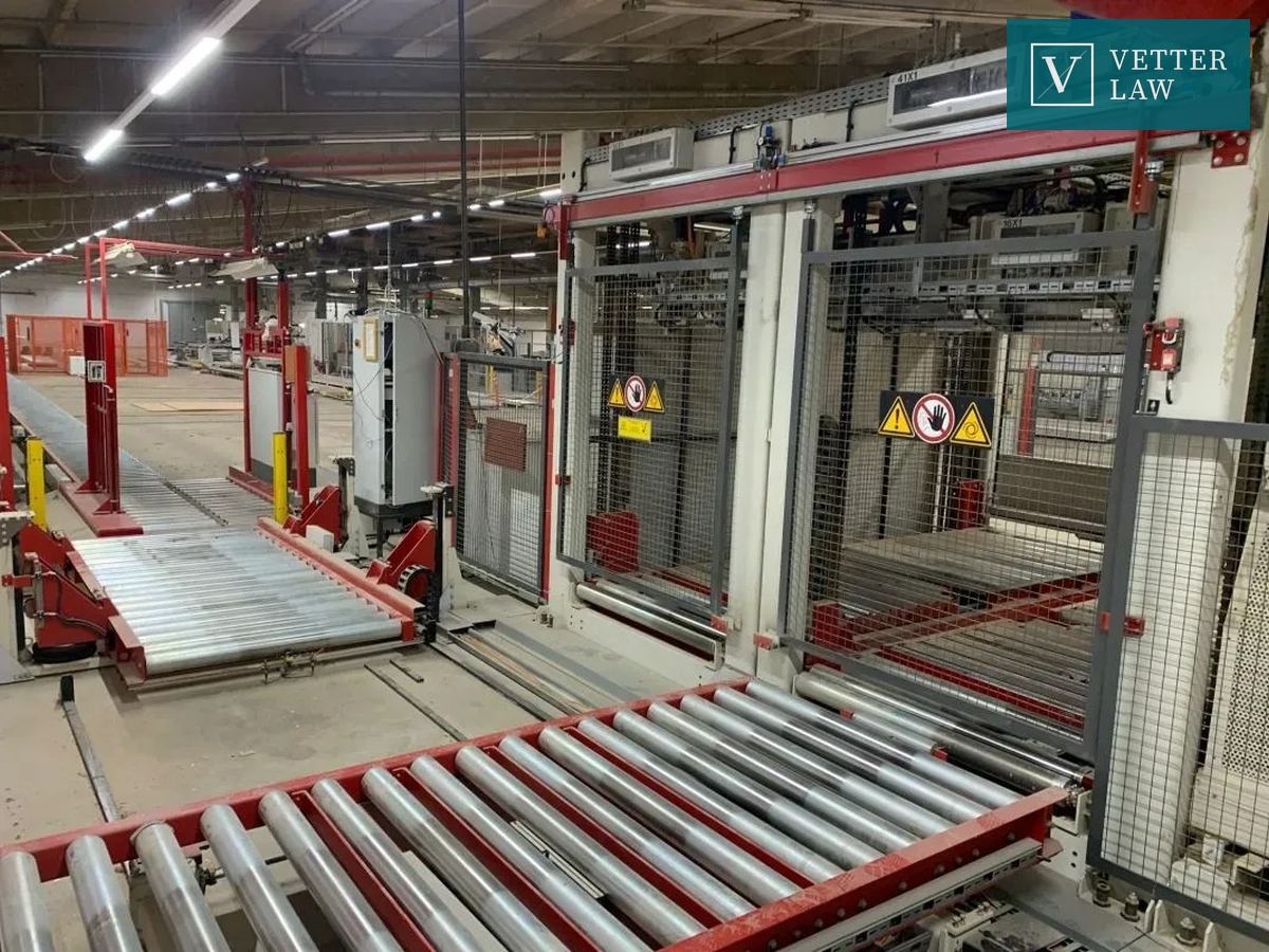 Meinert - Automatische Abstapelungsanlage – Typ: AM 33 - 3000 /1300 Systems – Bild 1