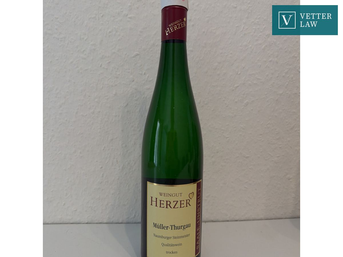 Naumburger Steinmeister Weingut Herzer Müller-Thurgau – Bild 1