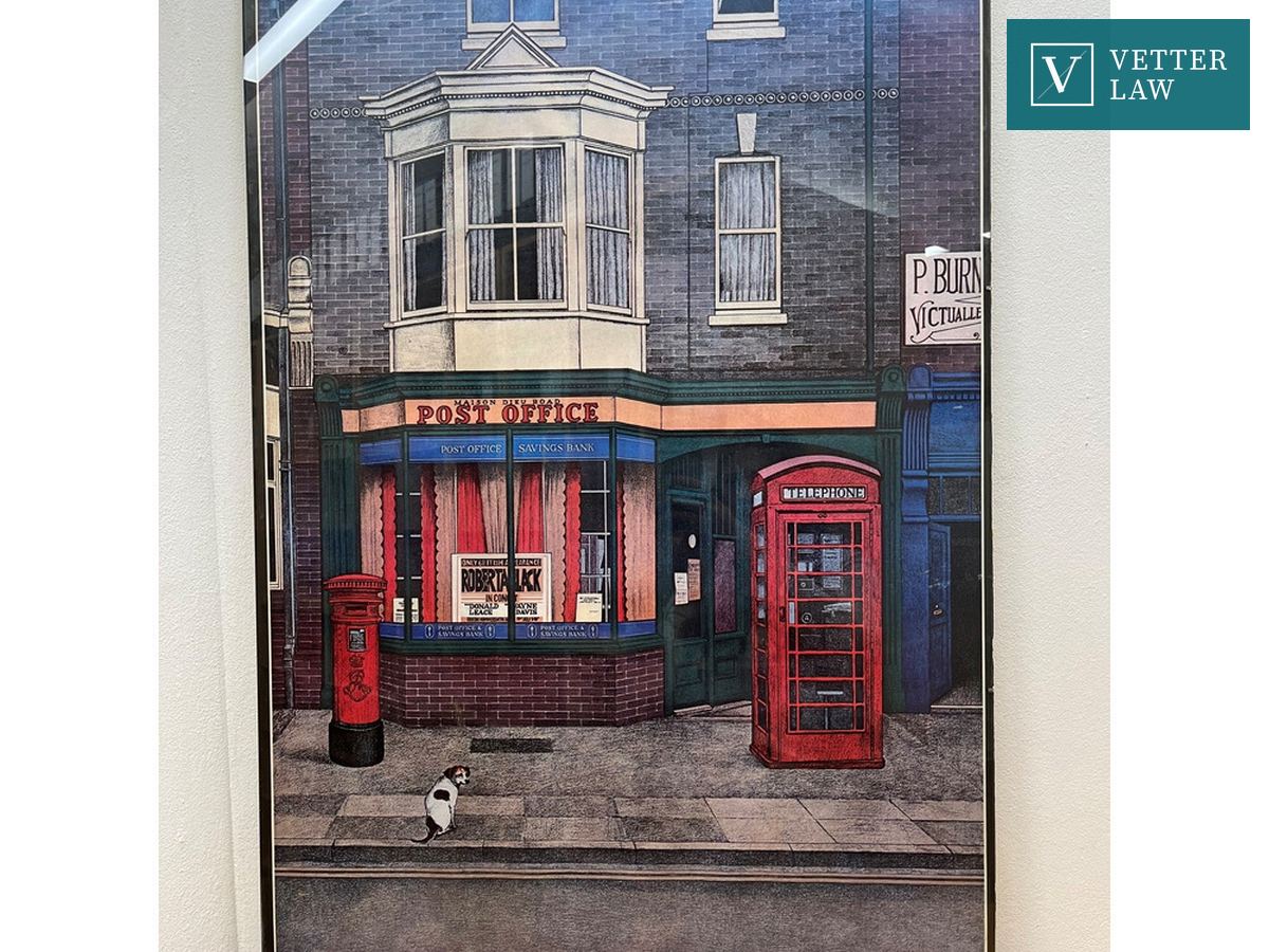 Poster Post Office Store von Klaus Moritz – Bild 1