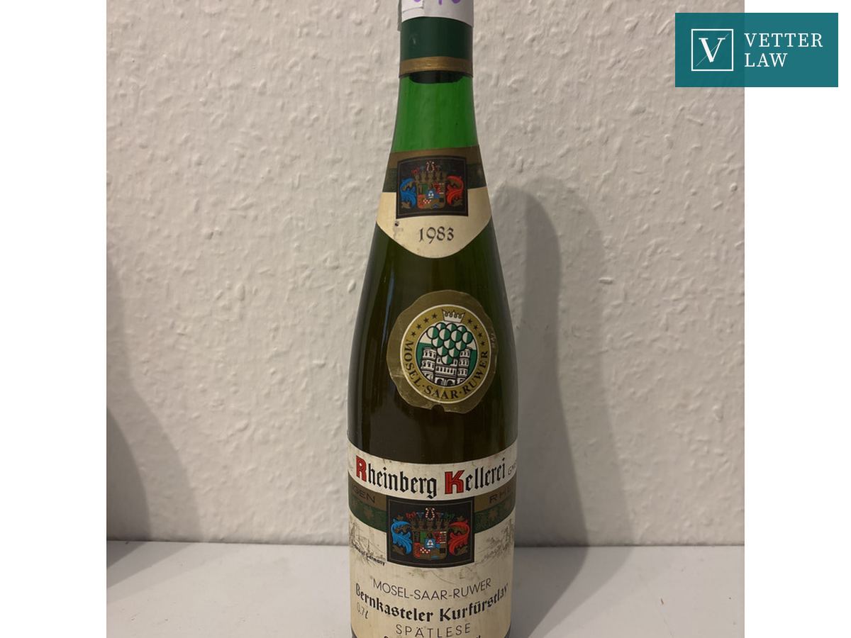 Rheinberg Kellerei Bernkasteler Kurfürstlay – Bild 1