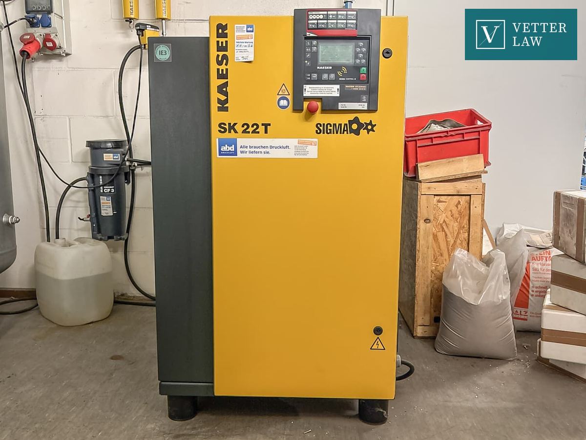 Schraubenkompressor Kaeser SK22T – Bild 1