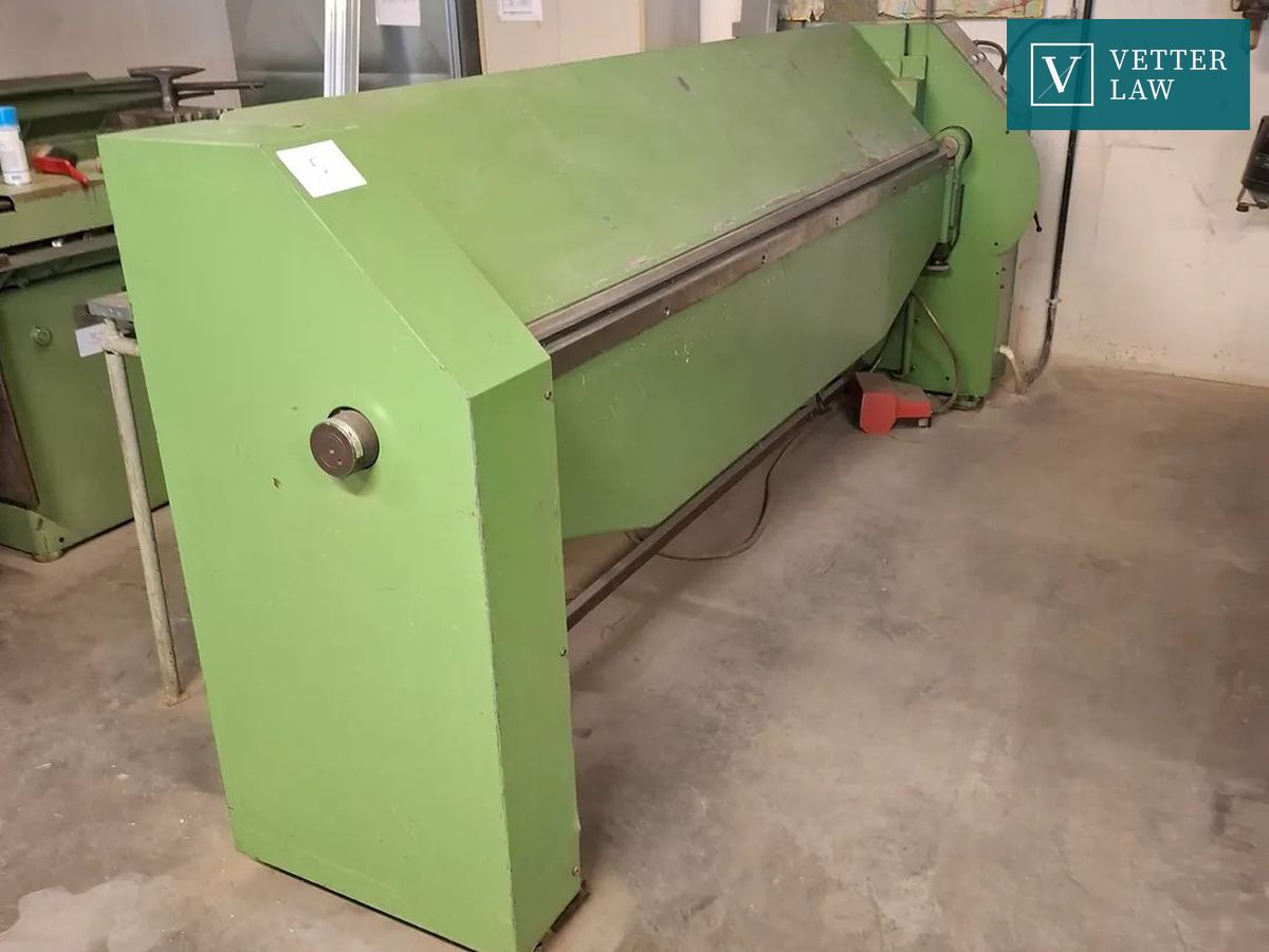 Schwenkbiegemaschine – Bild 1