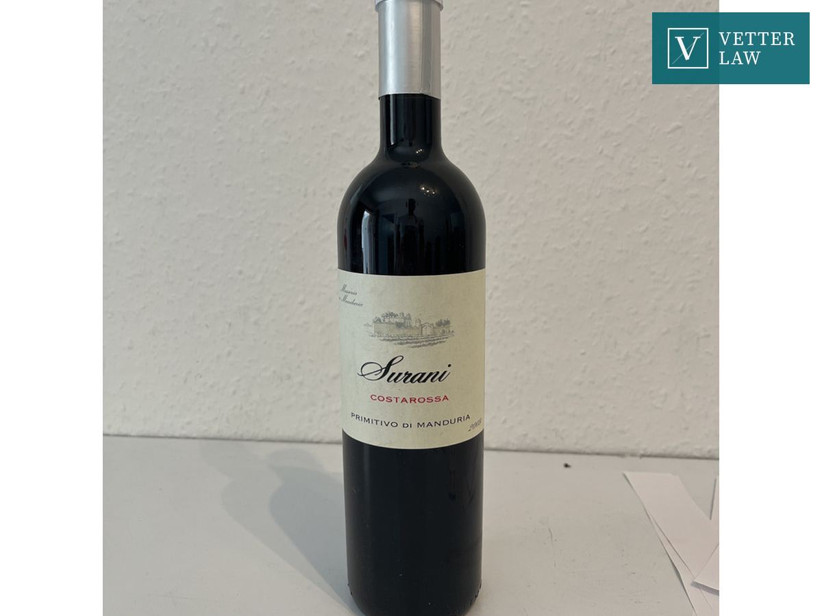 Surani Costarossa Primitivo di Manduria – Bild 1