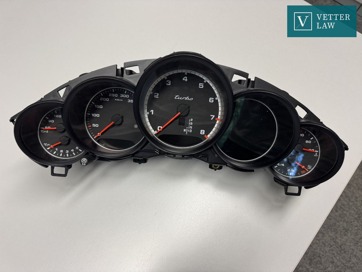 Tachoeinheit Porsche Carrera – Bild 1