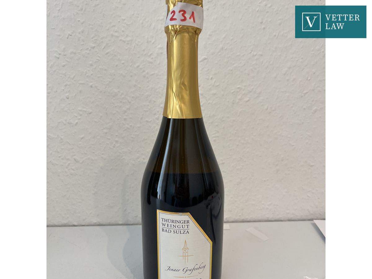 Thüringer Weingut Jenaer Grafenberg Weissburgunder Sek – Bild 1