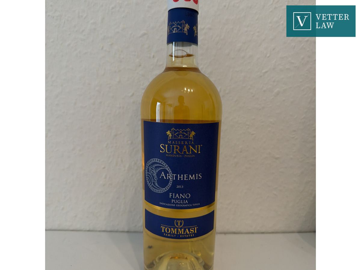 Tommasi Masseria Surani Arthemis Fiano – Bild 1