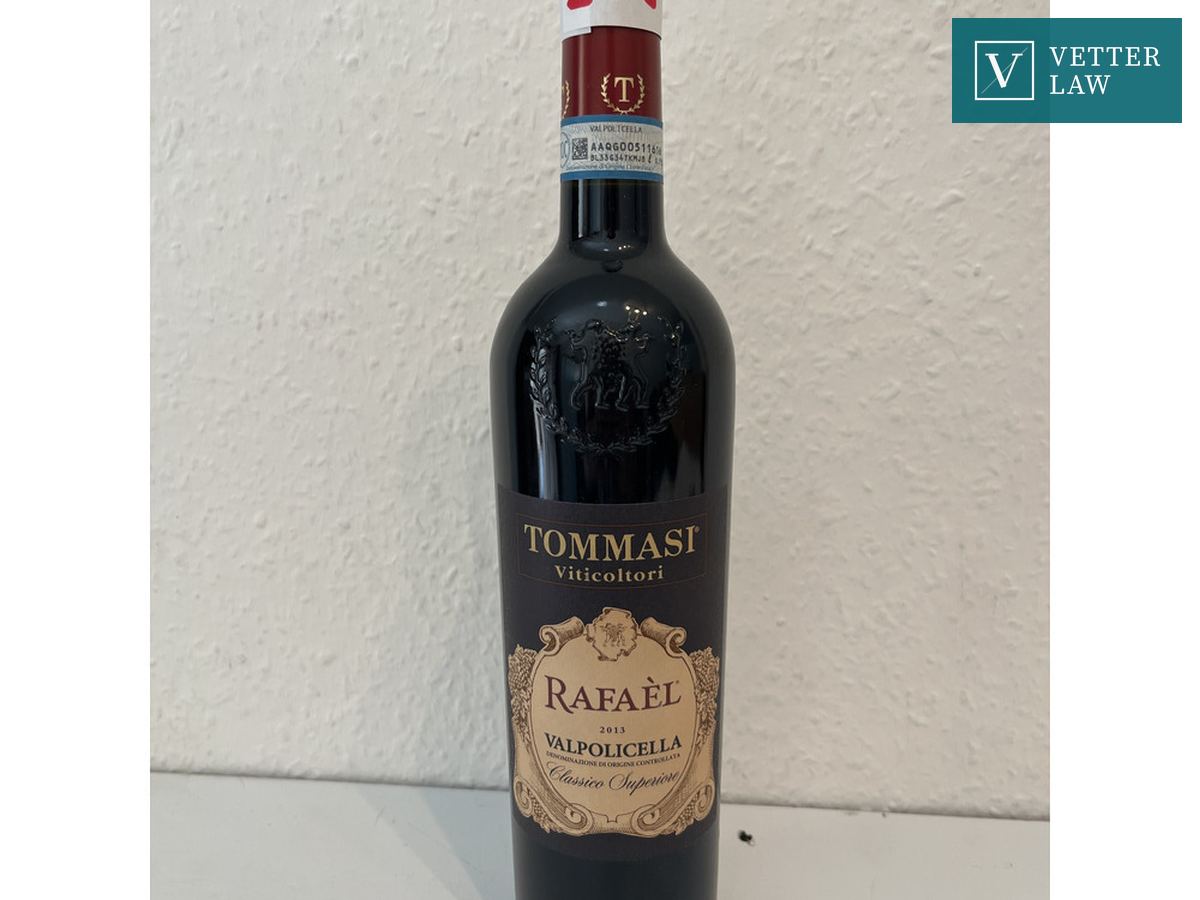 Tommasi Rafael Valpolicella Classico Superiore – Bild 1