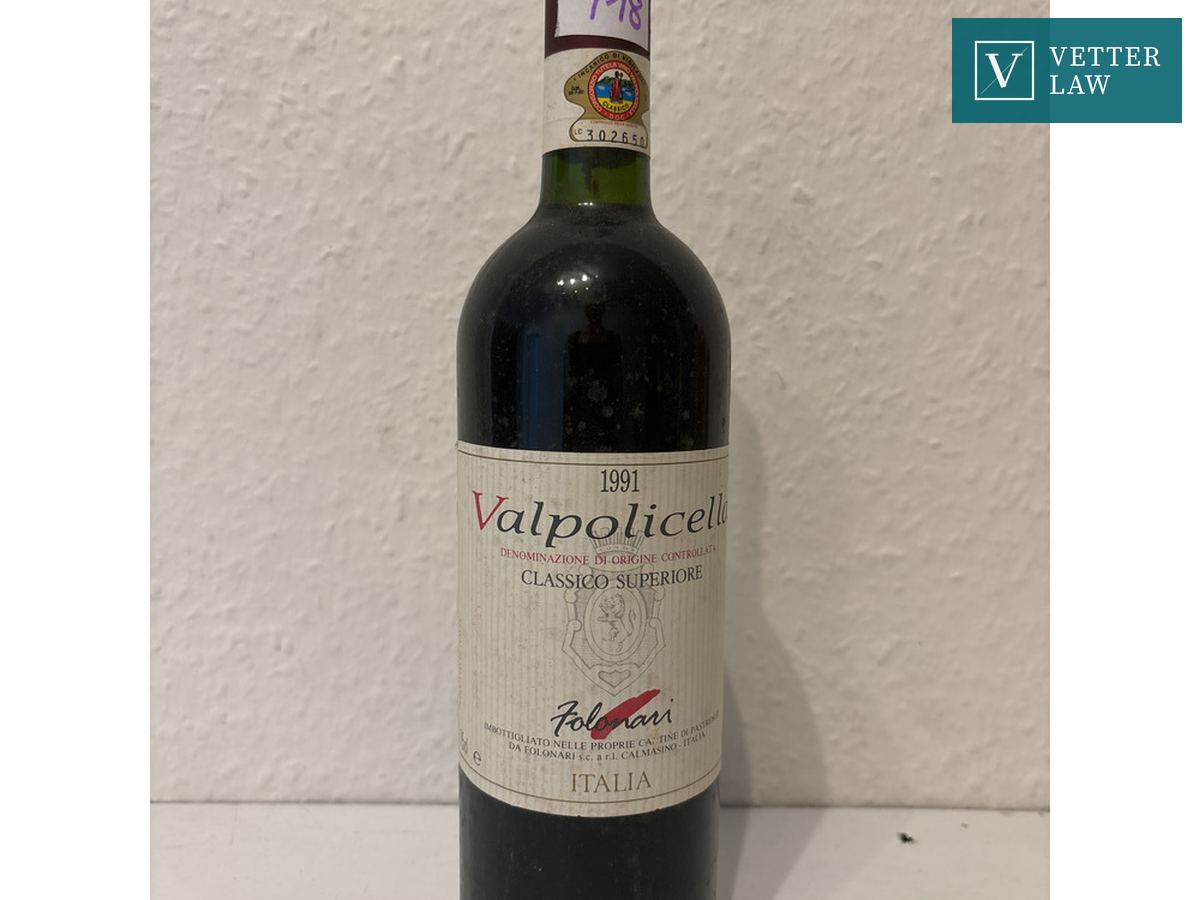 Valpolicella Classico Superiore Folonari – Bild 1
