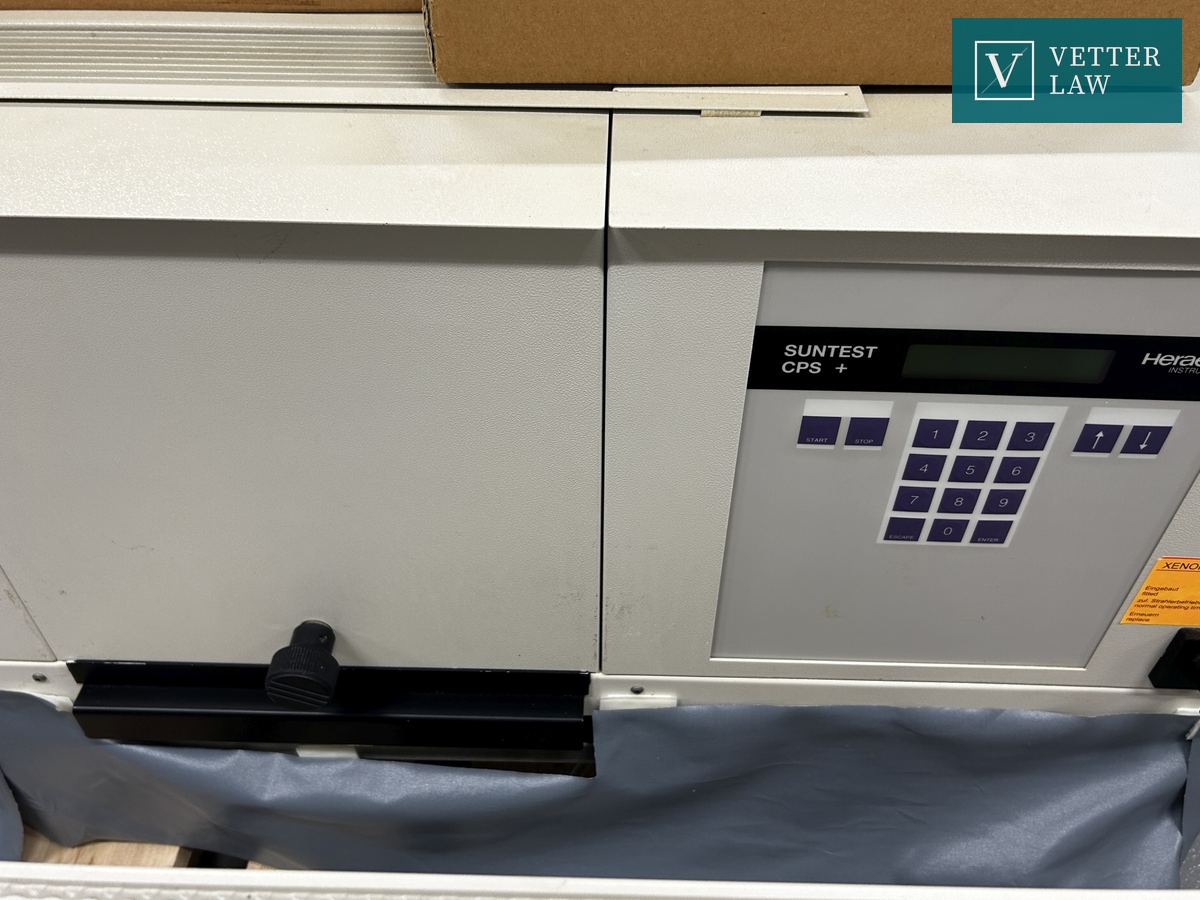 Verwitterungstester Heraeus Suntest CPS + – Bild 1