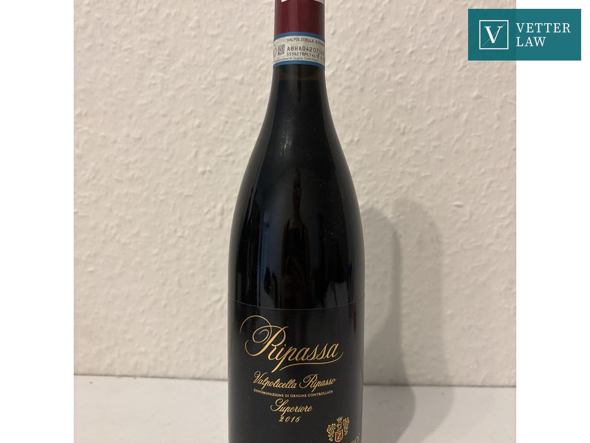 Zenato Ripassa Valpolicella Ripasso Superiore – Bild 1