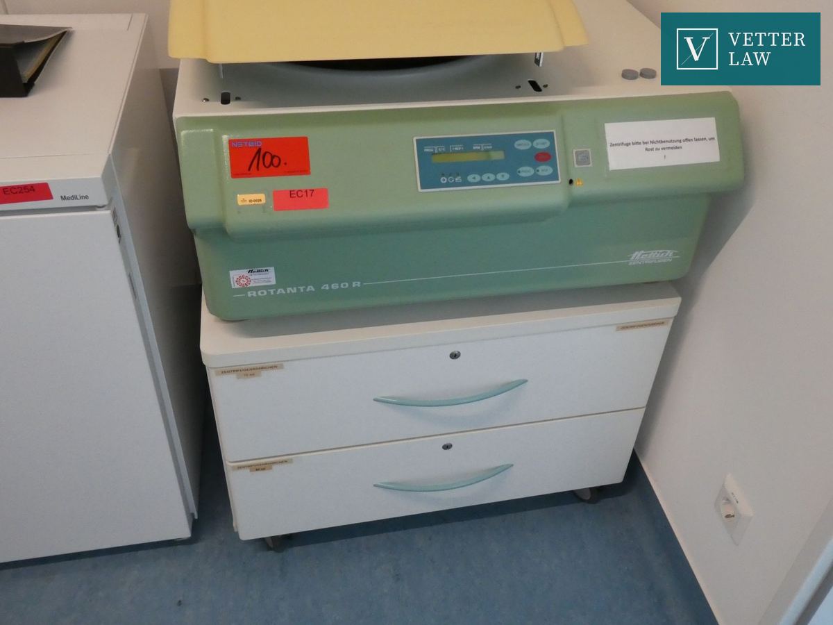 Zentrifuge Hettich Rotanta 460 R – Bild 1